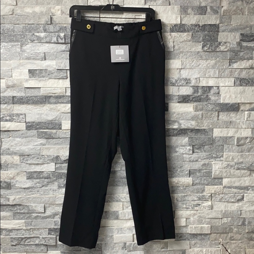 NWT Marc NewYork black dress pants sz S